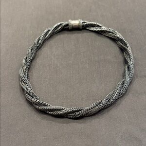 Heavy sterling silver necklace